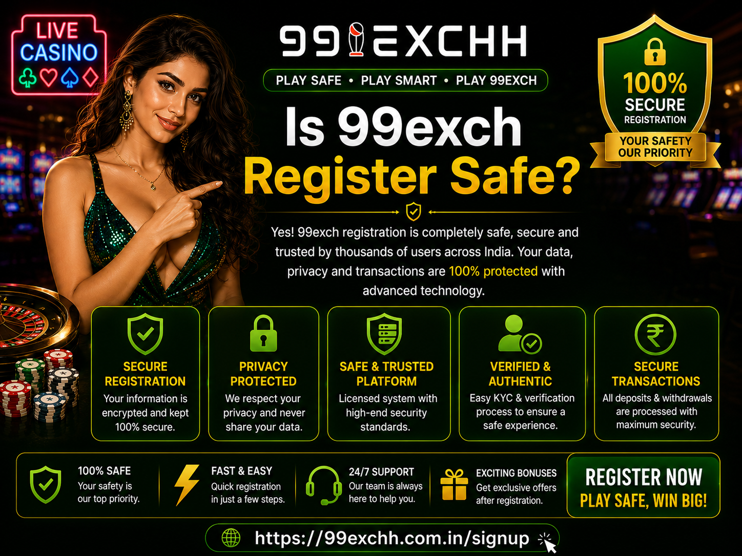 Is 99exch Register Safe