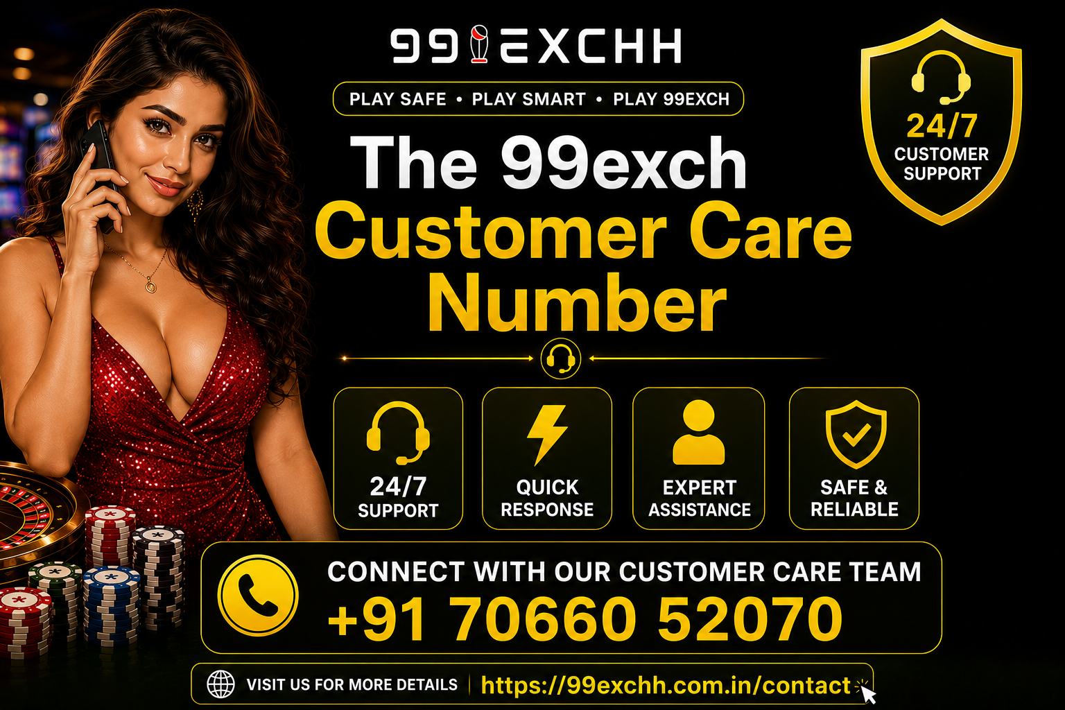 The 99exch Customer Care Number