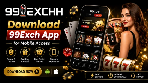 Download the 99Exch App for Mobile Access