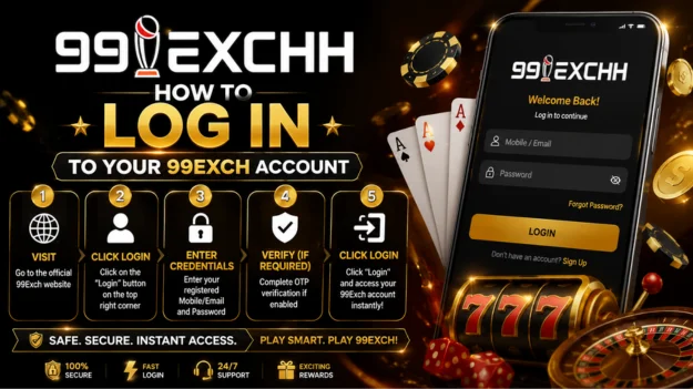 How to Log In to Your 99Exch Account